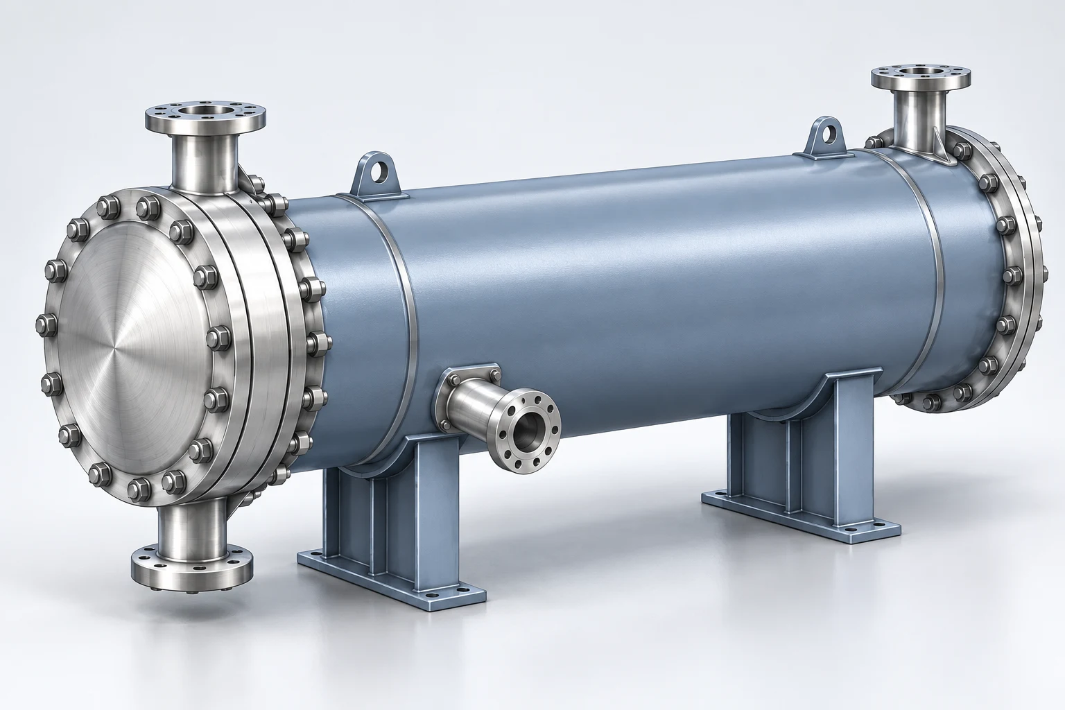 Illustrative heat exchanger 3D visual